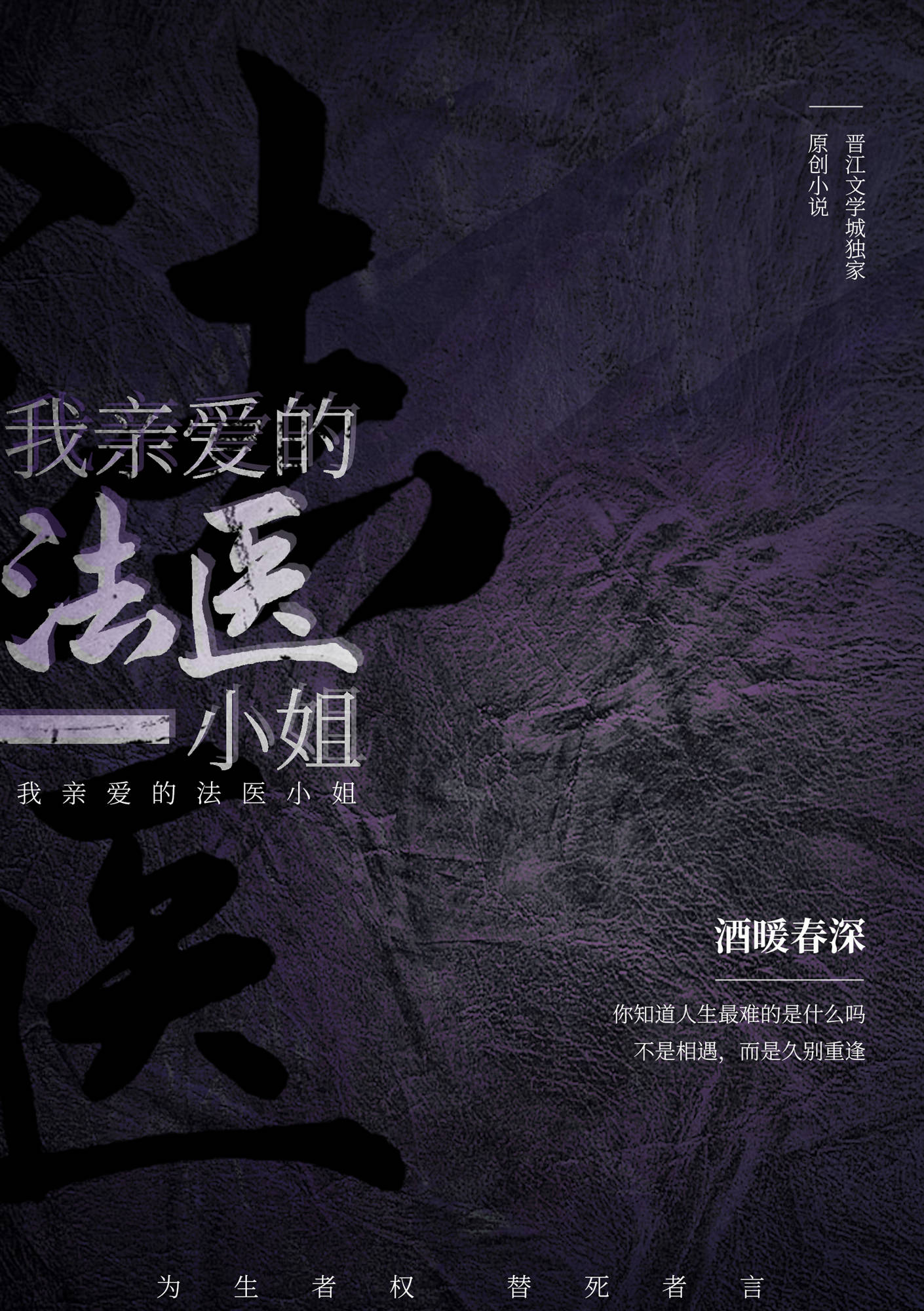 我亲爱的法医小姐小说全文阅读
